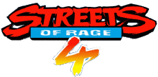 Multimedia Videospiele Streets of Rage 04 Logo 