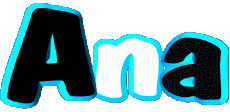 Nome FEMMINILE - Spagna A Ana 