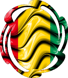 Banderas África Guinea Forma 01 