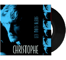 45 T Les Mots Bleus-Multi Media Music France Christophe 