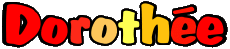 Prénoms FEMININ - France D Dorothée 