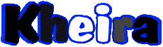 Prénoms FEMININ - Maghreb Musulman K Kheira 