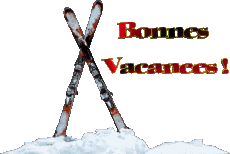Messagi Francese Bonnes Vacances Hiver 02 