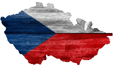 Flags Europe Czech Republic Map 