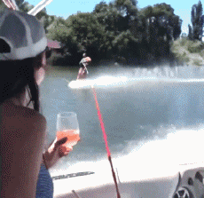 Humor -  Fun Sports Water skiing Fail 