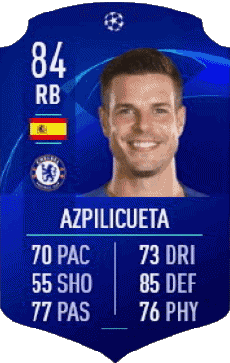 Multi Media Video Games F I F A - Card Players Spain César Azpilicueta 