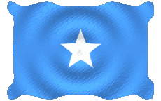 Drapeaux Afrique Somalie Ondulation 