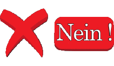 Mensajes Alemán Nein 003 