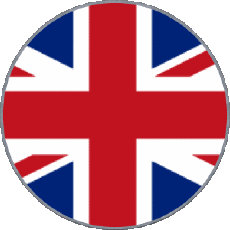 Drapeaux Europe Royaume Uni Rond 