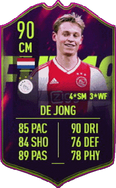 Multimedia Videogiochi F I F A - Giocatori carte Olanda Frenkie de Jong 