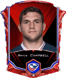 Sport Rugby - Spieler U S A Bryce Campbell 