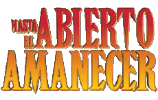 Multimedia Películas Internacional Hasta el Abierto Amanecer Logotipo Español 