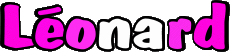 Nombre MASCULINO - Francia L Léonard 