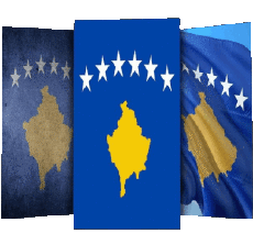Fahnen Europa Kosovo Form 