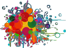 Messages Spanish Feliz Cumpleaños Abstracto - Geométrico Transparent Background 008 