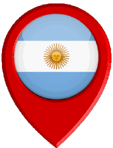 Bandiere America Argentina Perno di posizione 