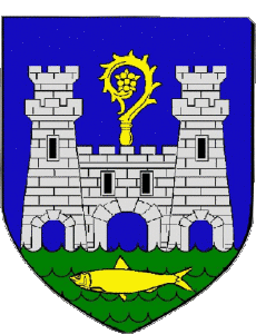 Banderas Francia Departamentos - Ciudades 13 LA CIOTAT 