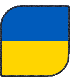 Bandiere Europa Ucraina Quadrato 