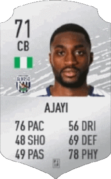 Multi Media Video Games F I F A - Card Players Nigeria Semi Ajayi 