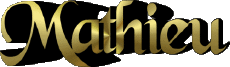 Nombre MASCULINO - Francia M Mathieu 