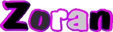 Vorname MANN - Frankreich Z Zoran 