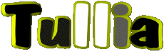 Nombre FEMENINO - Italia T Tullia 
