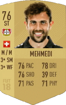 Multi Média Jeux Vidéo F I F A - Joueurs Cartes Suisse Admir Mehmedi 