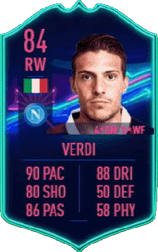 Multi Media Video Games F I F A - Card Players Italy Simone Verdi 