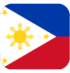 Flags Asia Philippines Square 