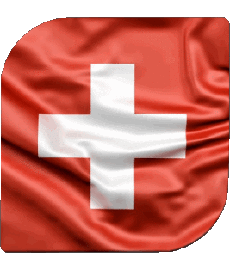 Banderas Europa Suiza Plaza 