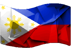 Flags Asia Philippines Rectangle 
