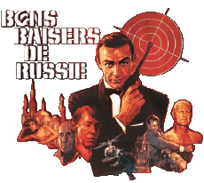 Multimedia Películas Internacional James Bond 007 Desde Rusia con Amor Logotipo Francés 