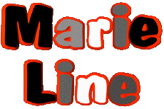Vorname WEIBLICH - Frankreich M Zusammengesetzter Marie Line 