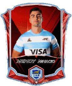 Sportivo Rugby - Giocatori Argentina Squadra 2025 MENDY Ignacio 