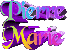 Vorname MANN - Frankreich P Pierre Marie 