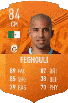 Multimedia Vídeo Juegos F I F A - Jugadores  cartas Argelia Sofiane Feghouli 