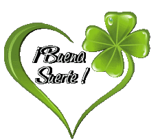 Messages Spanish Buena Suerte Transparent Background 06 