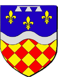 Wappen-Fahnen Frankreich Abteilungen - Städte 16 Charente 