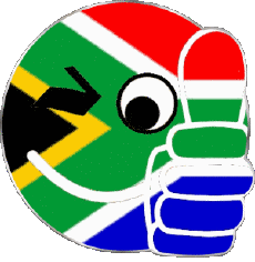 Bandiere Africa Sud Africa Faccina - OK 