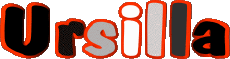 Vorname WEIBLICH - Frankreich U Ursilla 