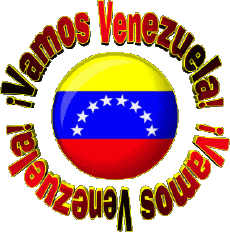 Mensajes Español Vamos Venezuela Bandera 