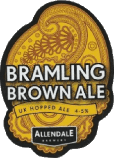 Bramling brown ale-Bevande Birre UK Allendale Brewery Bramling brown ale