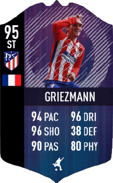 Multimedia Videogiochi F I F A - Giocatori carte Francia Antoine Griezmann 