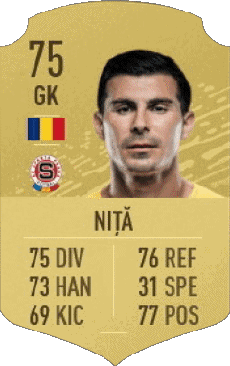 Multi Média Jeux Vidéo F I F A - Joueurs Cartes Roumanie Florin Nita 