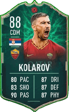 Multi Media Video Games F I F A - Card Players Serbia Aleksandar Kolarov 