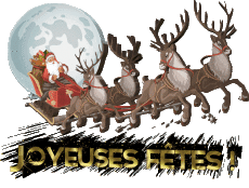 Mensajes Francés Joyeuses Fêtes (Noël) Serie 18 