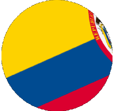 Drapeaux Amériques Colombie Sphere - Cube 