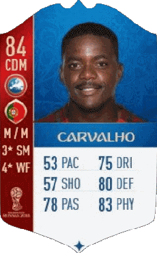 Multimedia Vídeo Juegos F I F A - Jugadores  cartas Portugal William Silva de Carvalho 