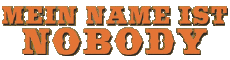 Multimedia V International Mein name ist nobody - Terence Hill Deutsches Logo 