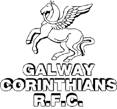 Sports Rugby - Clubs World - Logo Ireland Galway Corinthians RFC 